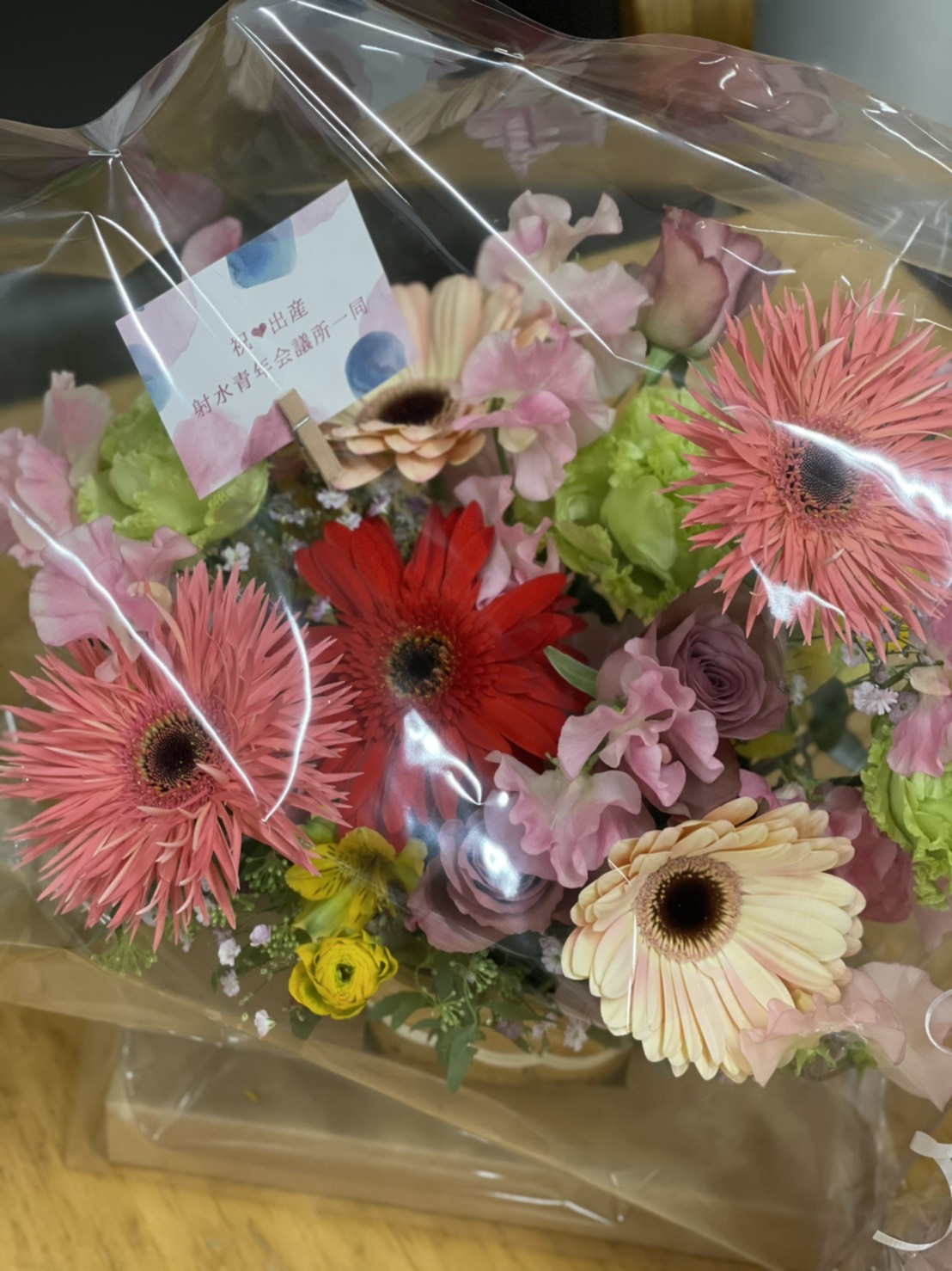 マチノイロセイカテンのお花