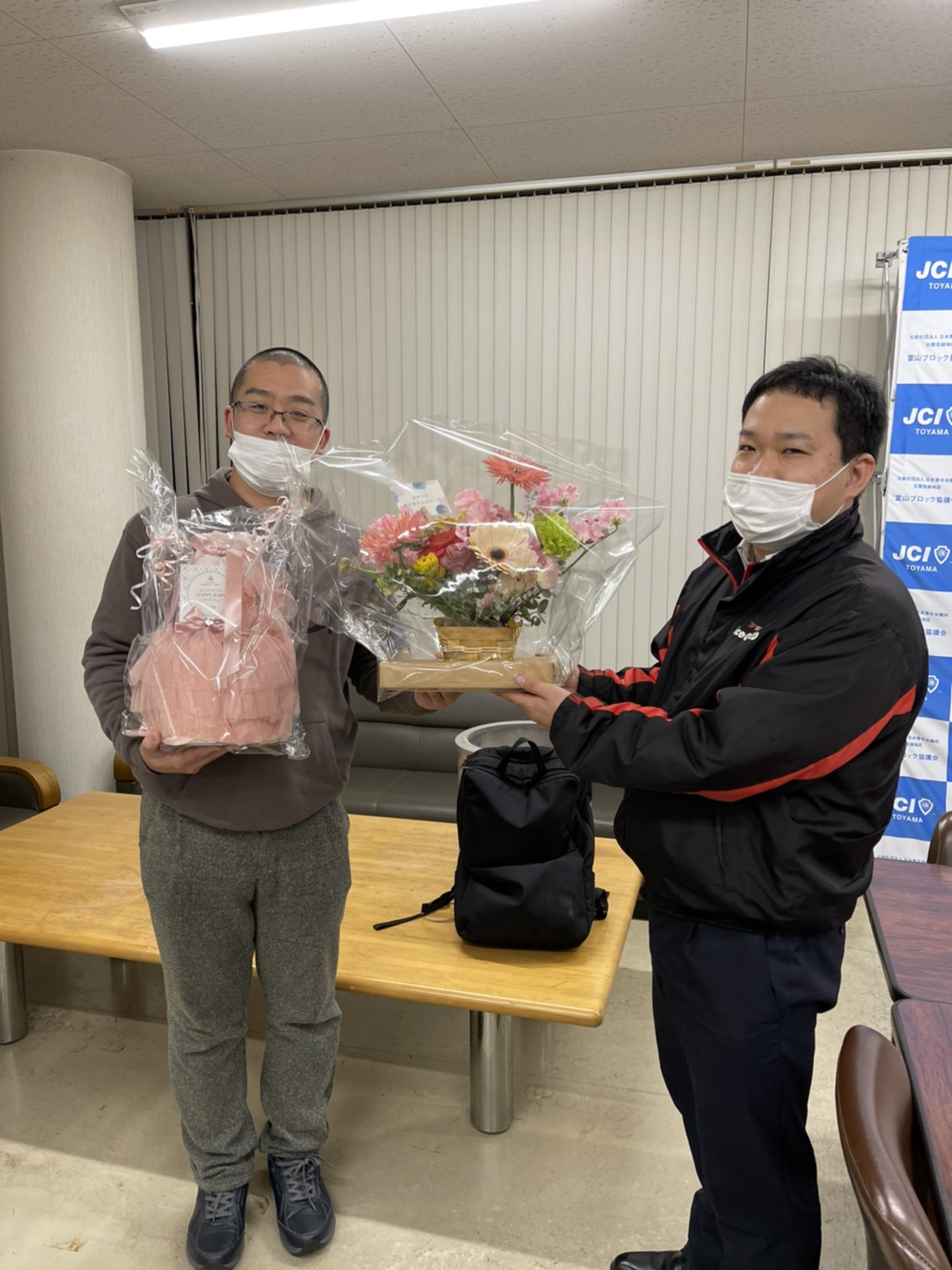 上田理事長と松田委員長